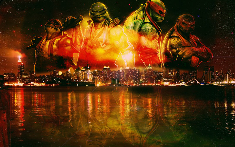Four Turtle Warriors