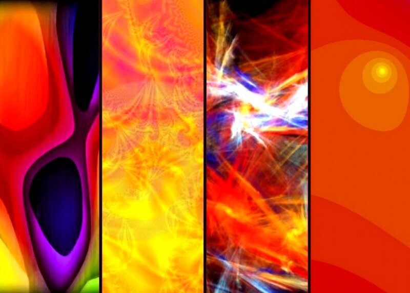 Four Vertical Panels