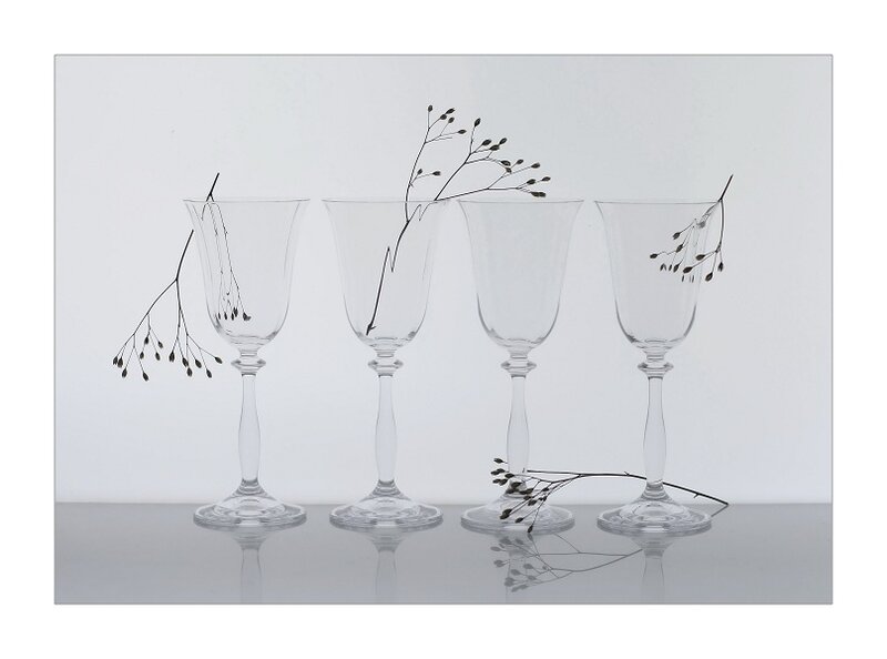 Four Wine Glasses