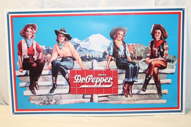Four Women in Cowboy Attire — Blue