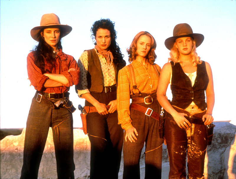 Four Women in Cowboy Attire