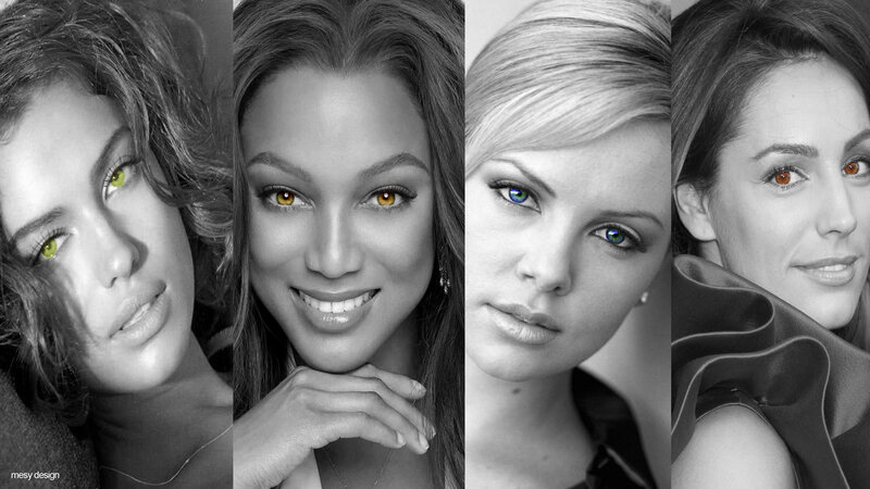 Four Women in Portrait