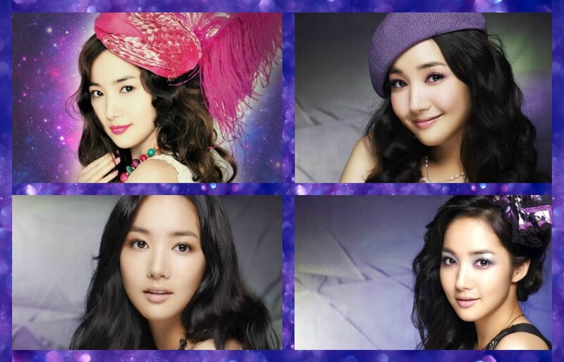 Four Women in Portraits
