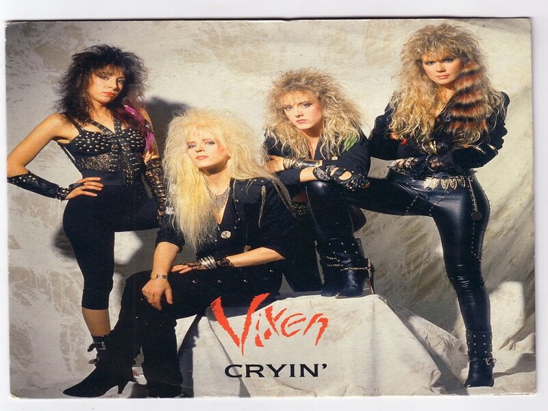 Four Women in Rock Attire — Black
