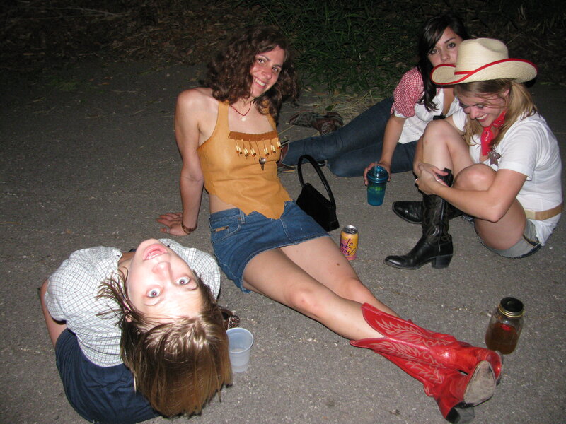 Four Women on Ground