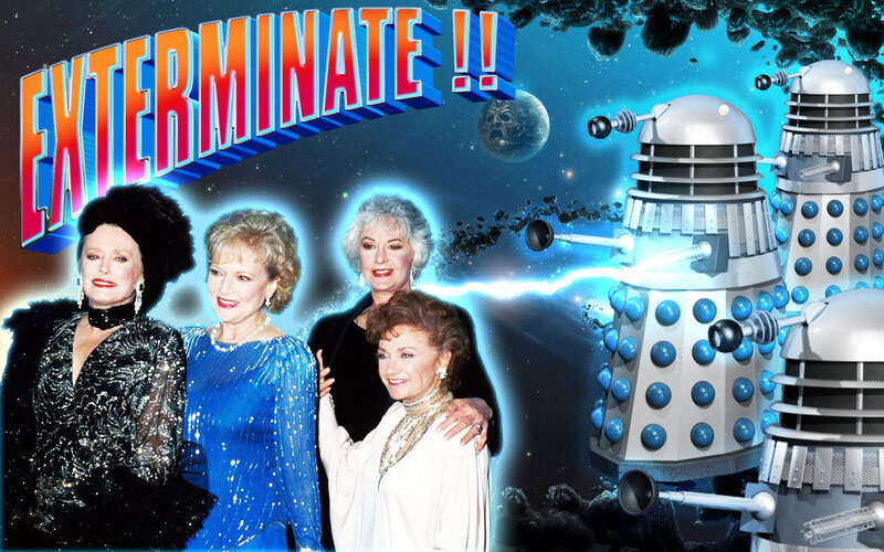 Four Women with Daleks
