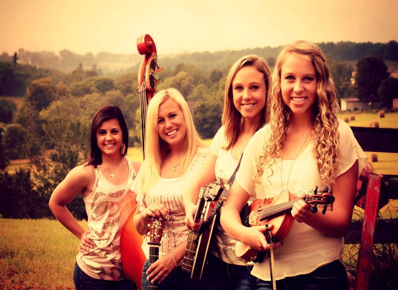 Four Women with Instruments — Yellow