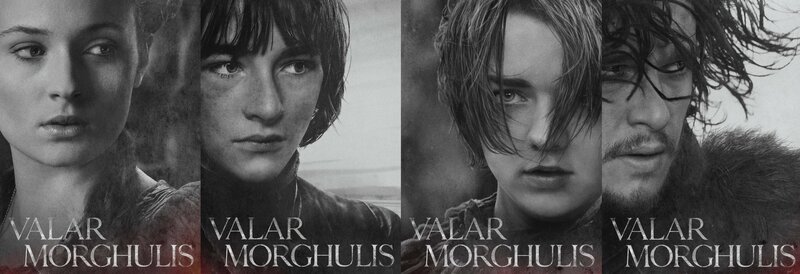 Four Young Characters