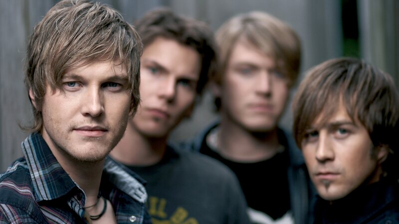 Four Young Men in a Group