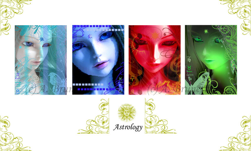 Four Zodiac Portraits