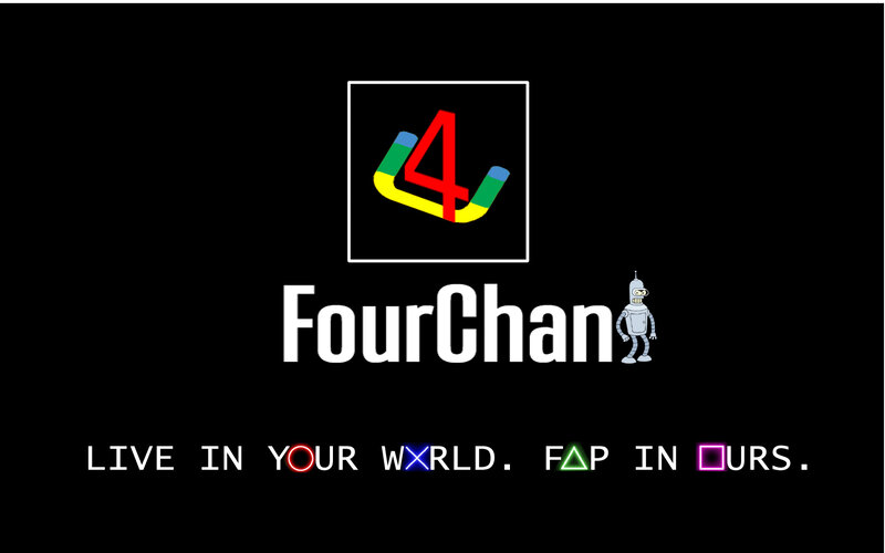 FourChan logo with Bender