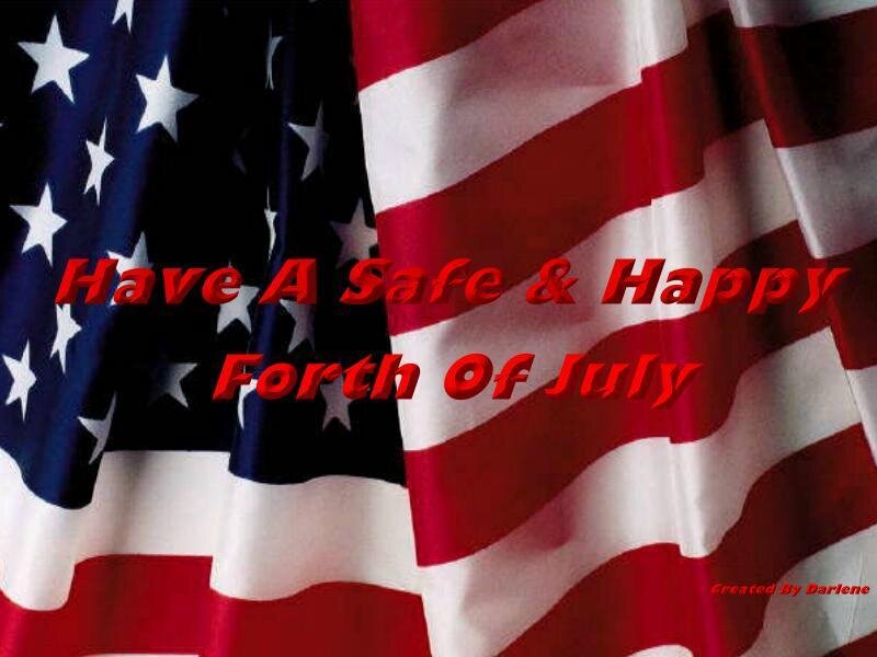 Fourth of July greeting