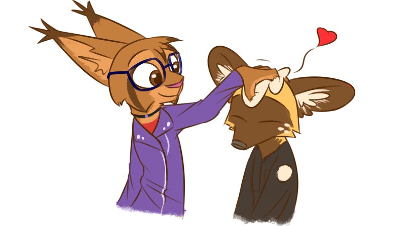 Fox and Deer Characters