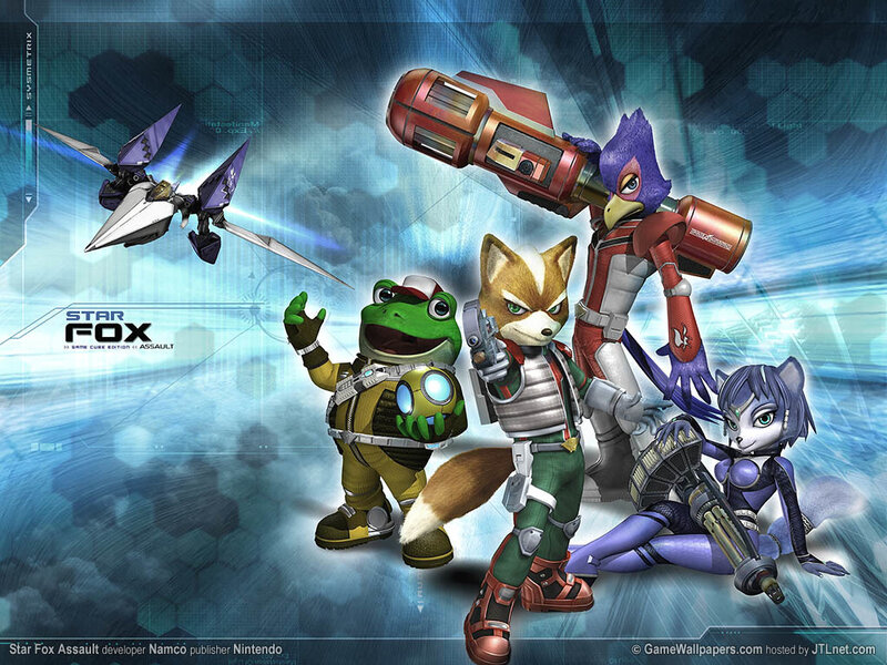 Fox and Frog Characters — Blue