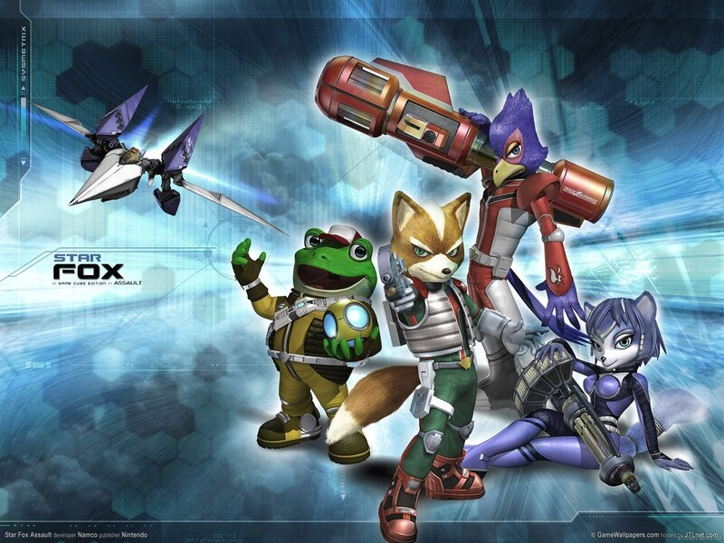 Fox and Frog Characters