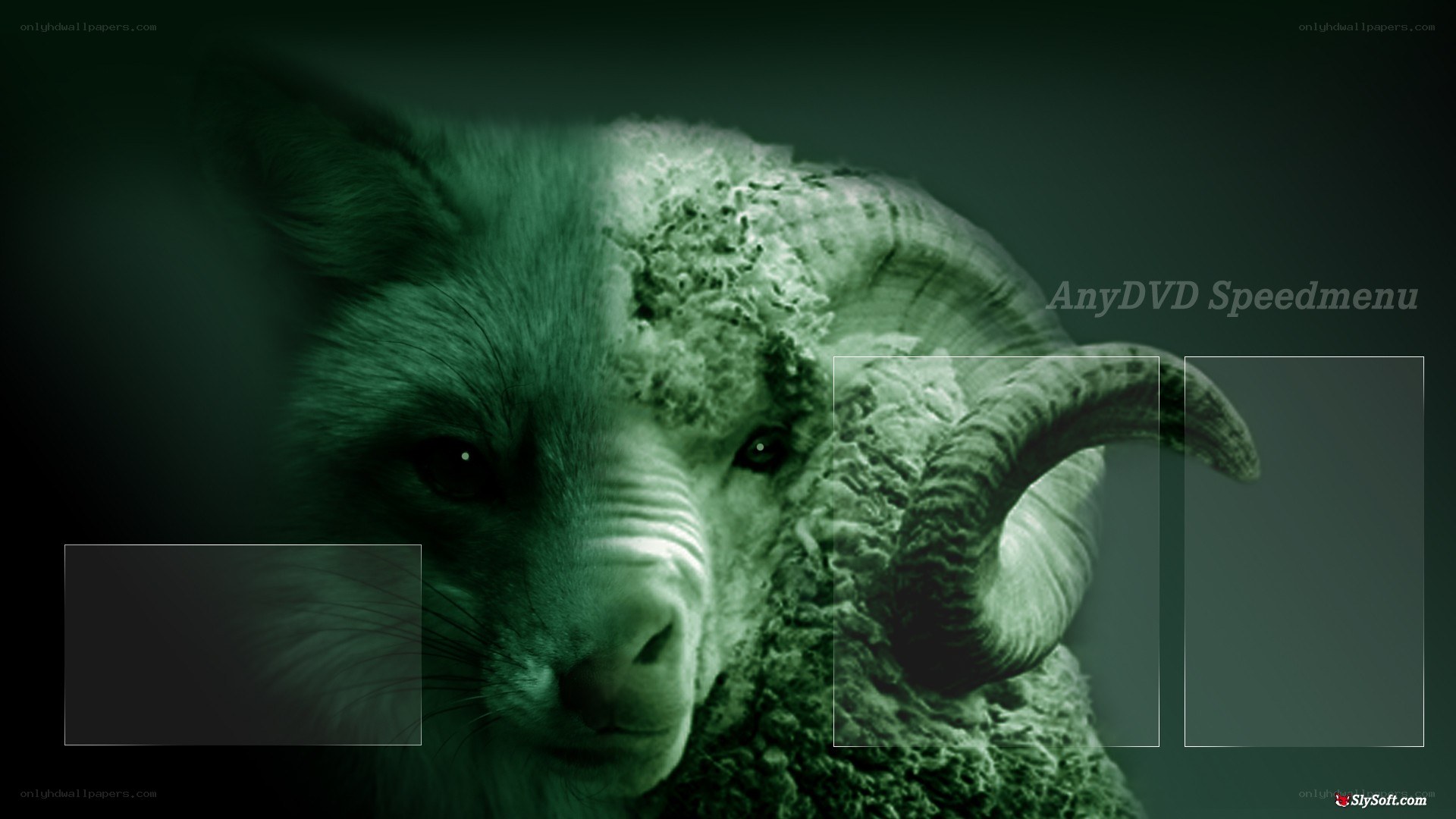 fox and ram hybrid image