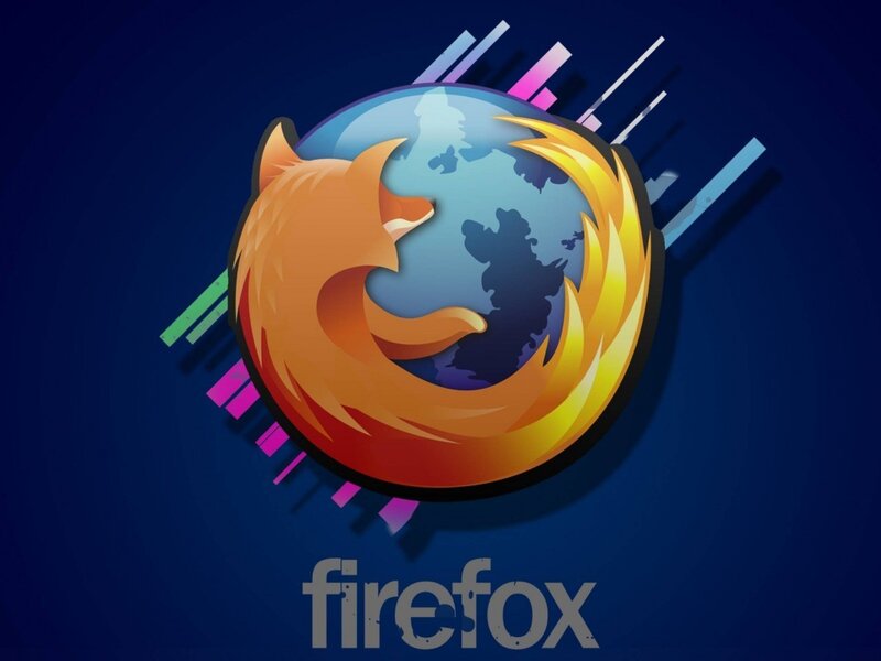 Fox Circling Globe — Blue, Dynamic