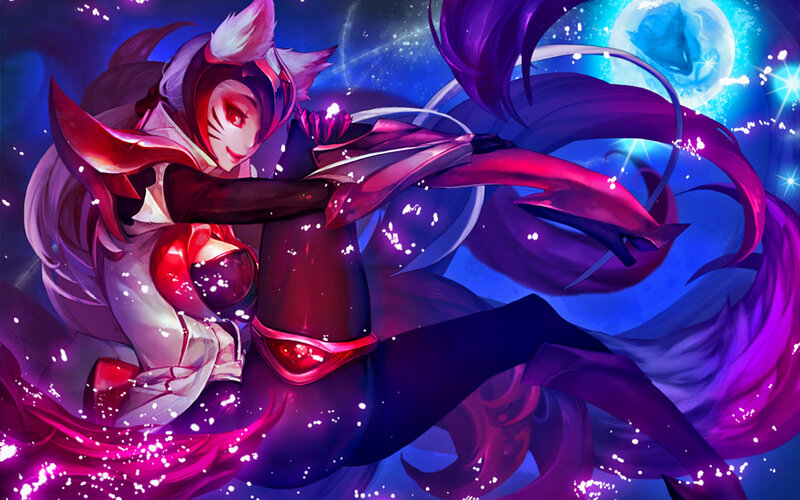 Fox-eared Character in Motion