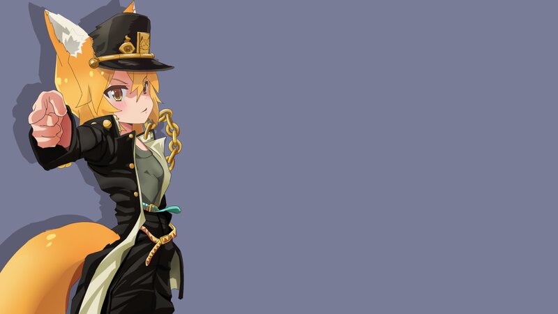 Fox-eared Character Pointing