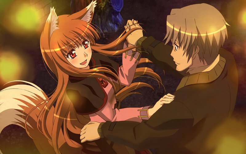 Fox-eared Girl and Boy — Orange