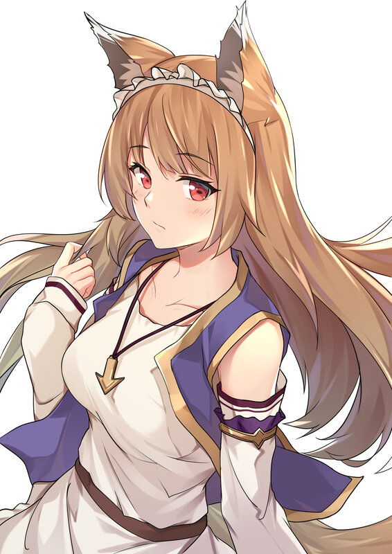 Fox-eared Girl — Brown, Calm