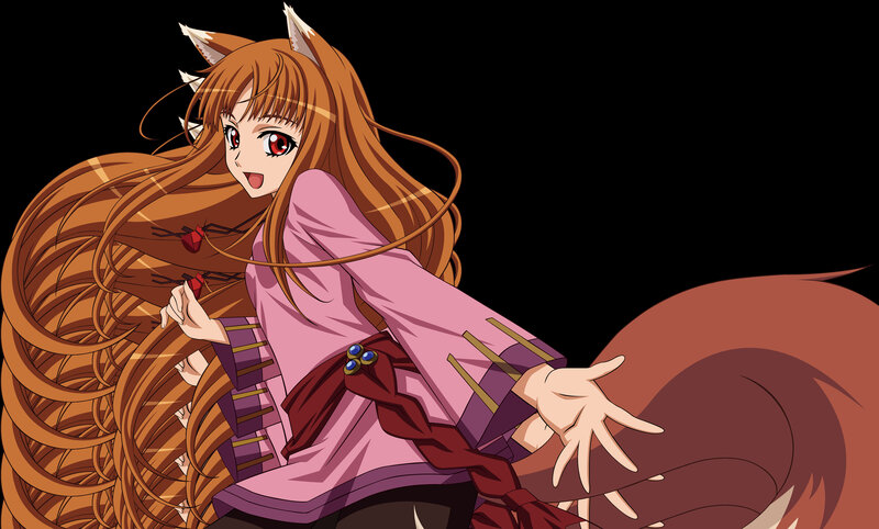 fox-eared girl in pink