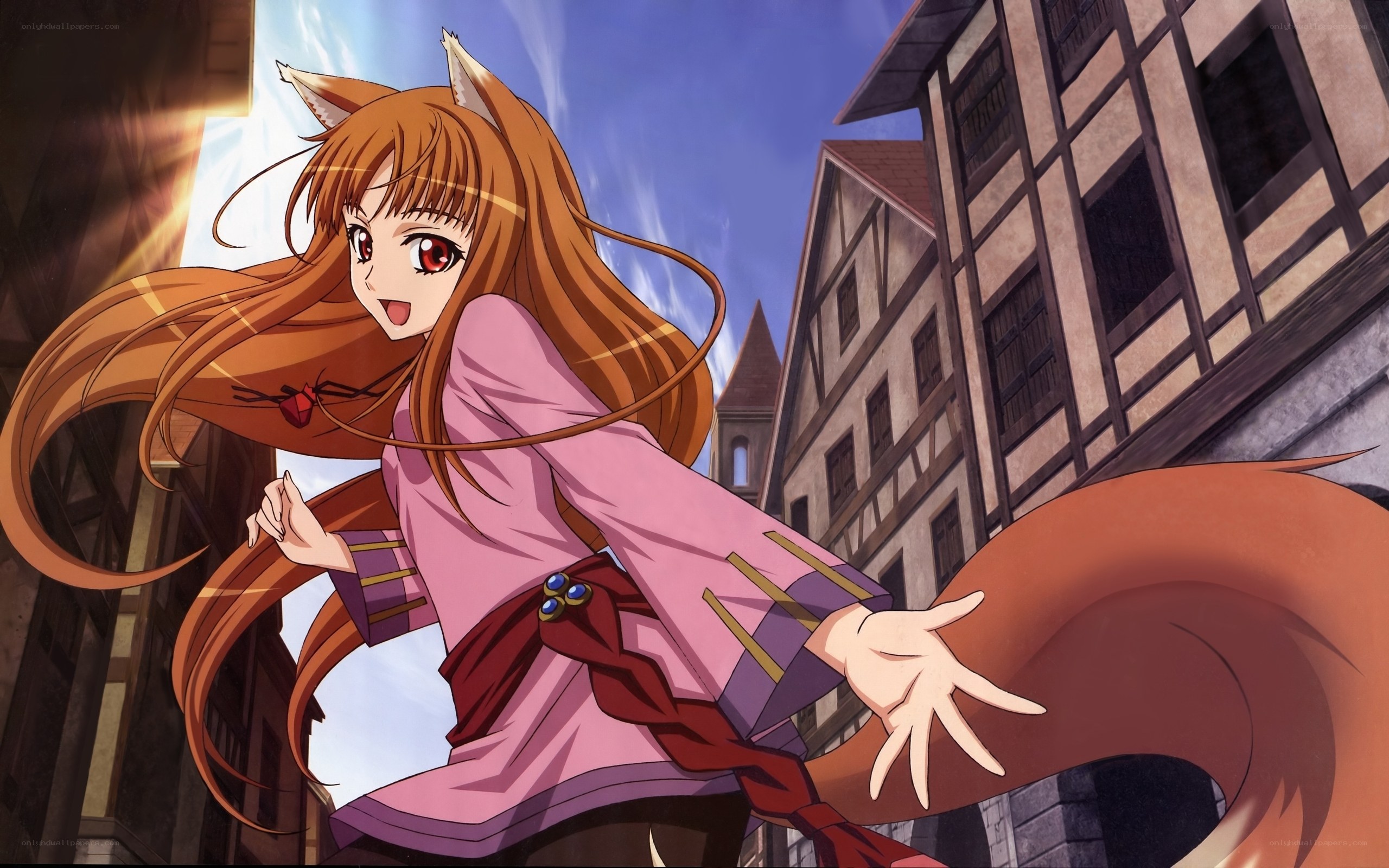 fox-eared girl in town