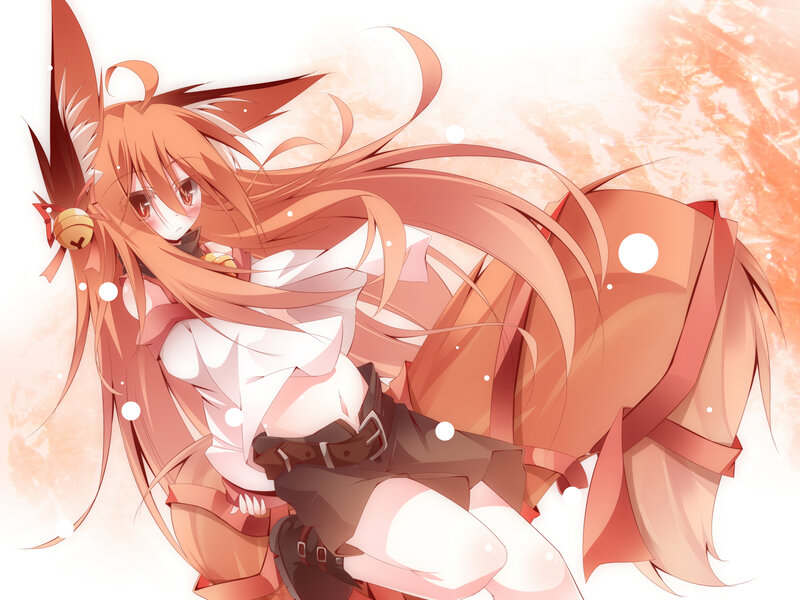Fox-eared Girl — Orange