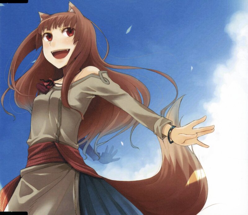 Fox-eared Girl Reaching Out