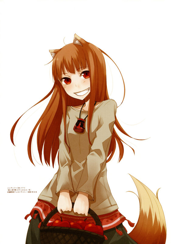 Fox-eared Girl with Basket