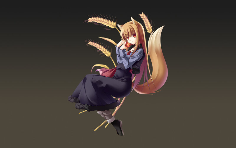 Fox-eared Girl with Wheat