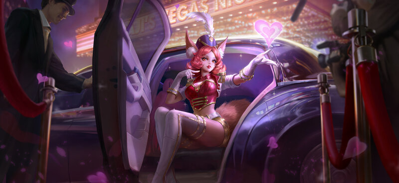 Fox-eared Woman in Car