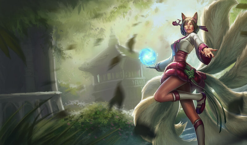 Fox-eared Woman with Tail
