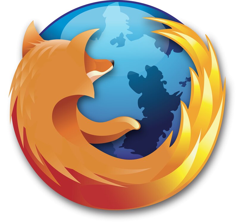 Fox Encircling Globe — Orange, Dynamic, Vector Art