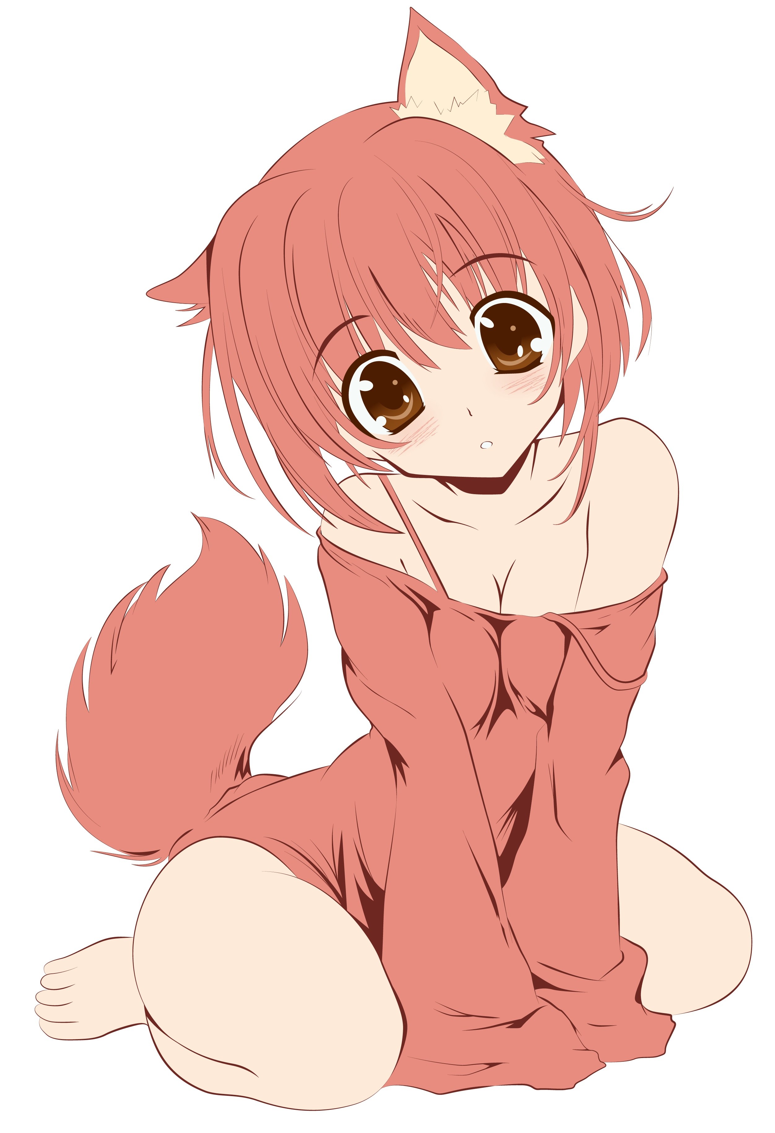 fox girl anime character