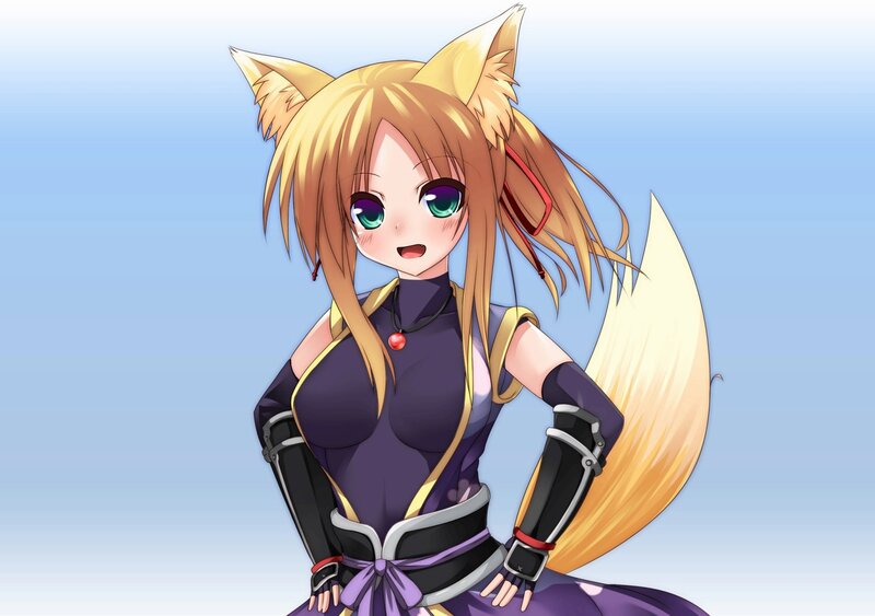 fox girl anime character