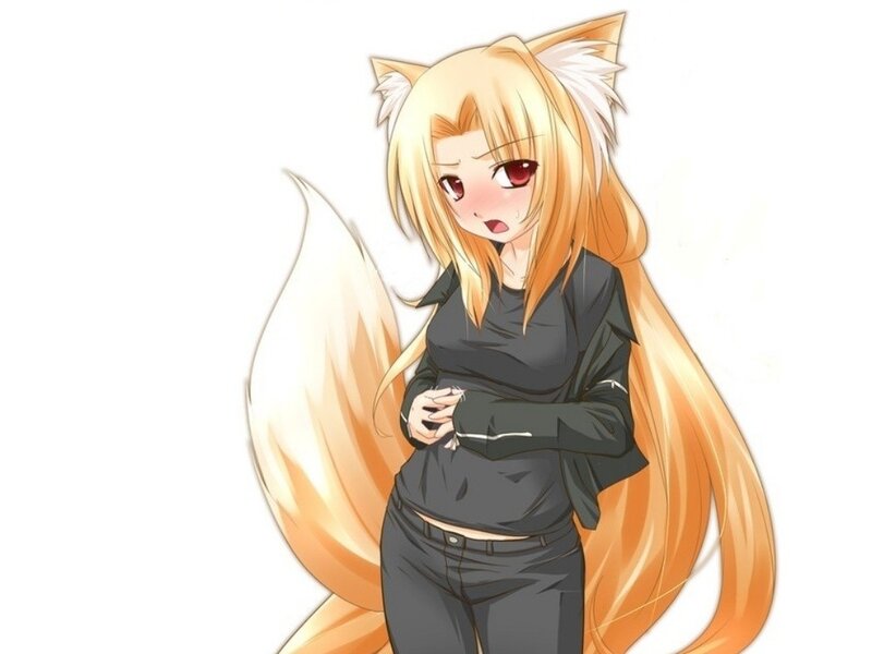 fox girl anime character