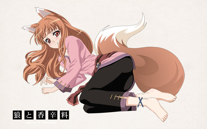 fox girl character art
