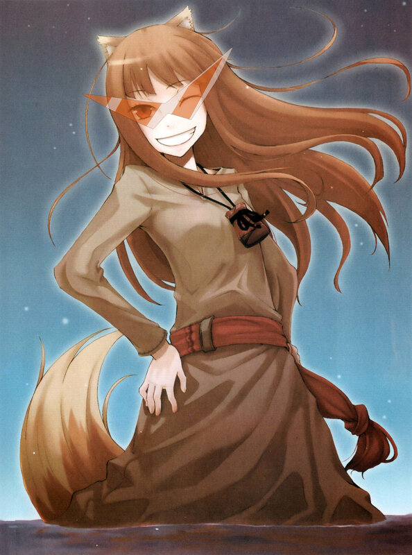 fox girl with long hair