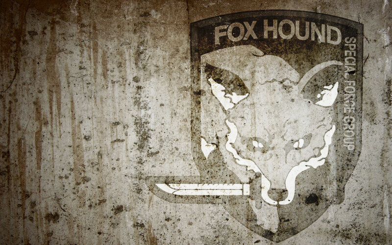 Fox Hound Emblem — Brown