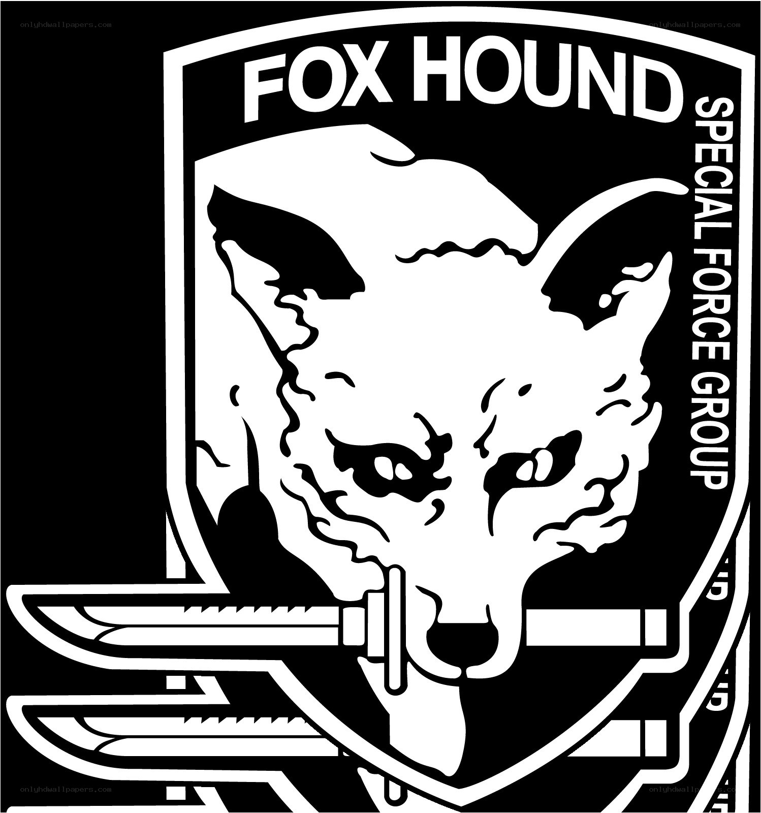 Fox Hound Special Force Group logo