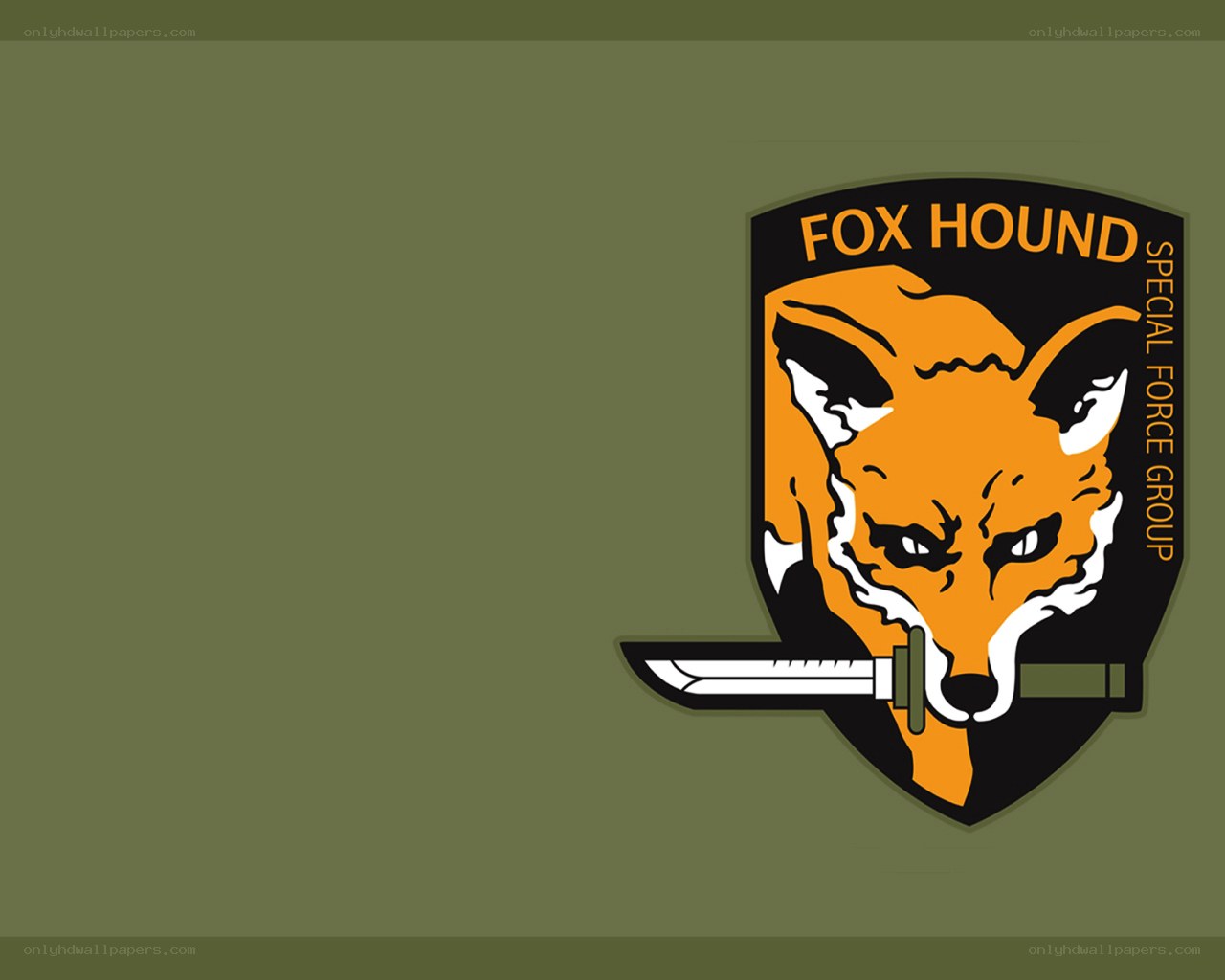 Fox Hound Special Force Group logo