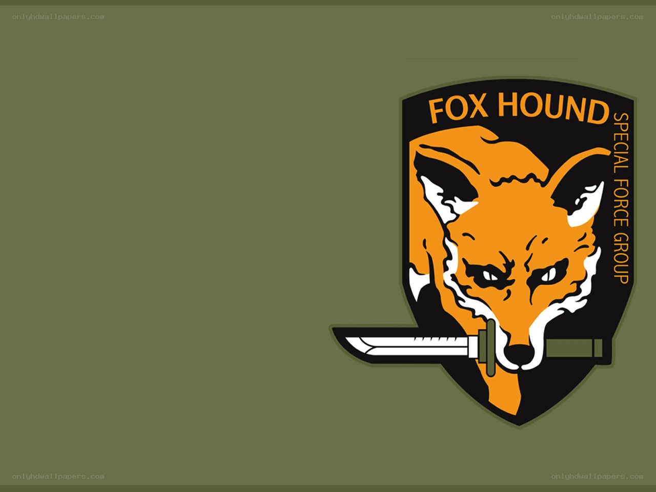 Fox Hound Special Force Group logo