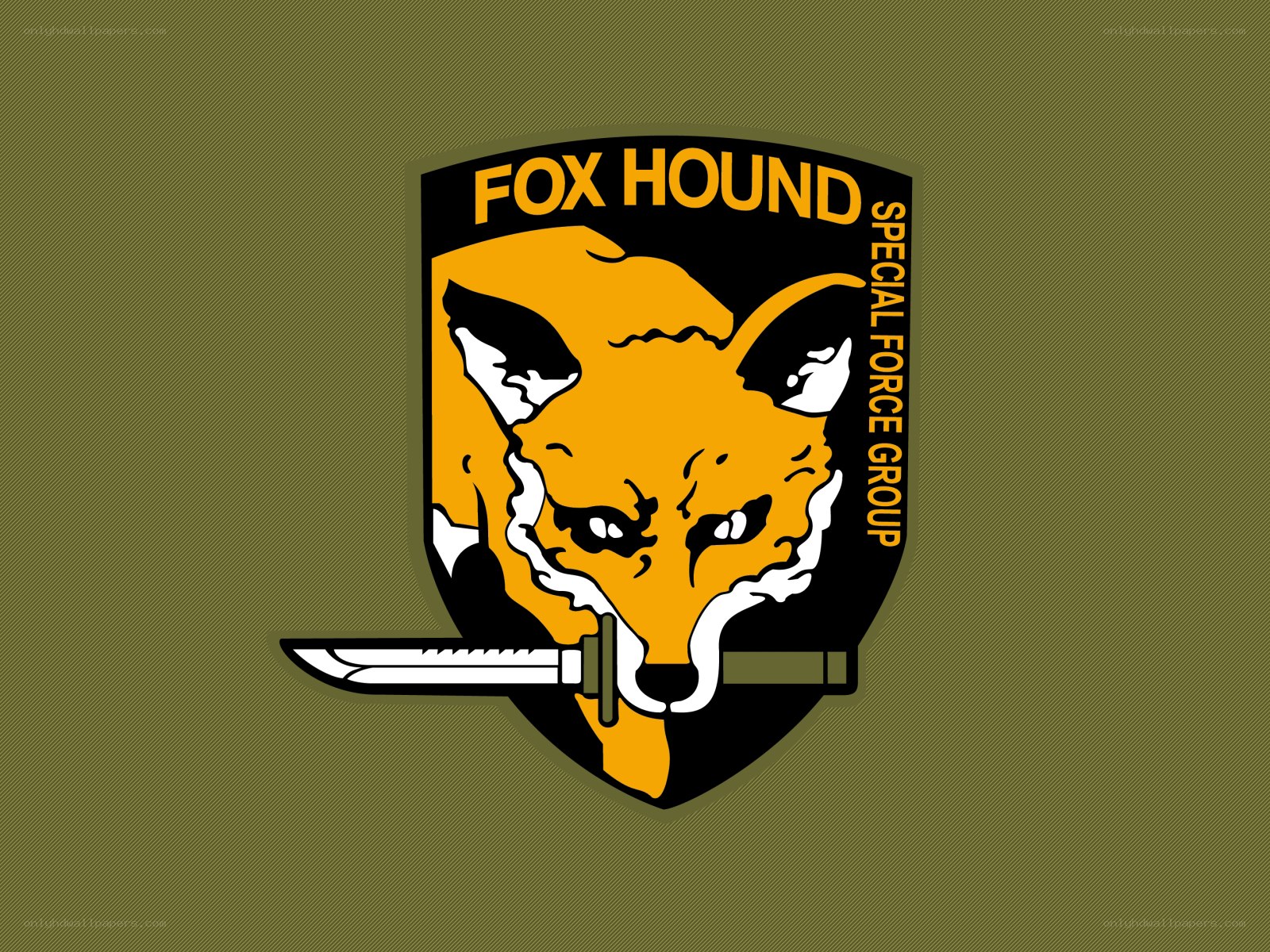 Fox Hound Special Force Group logo