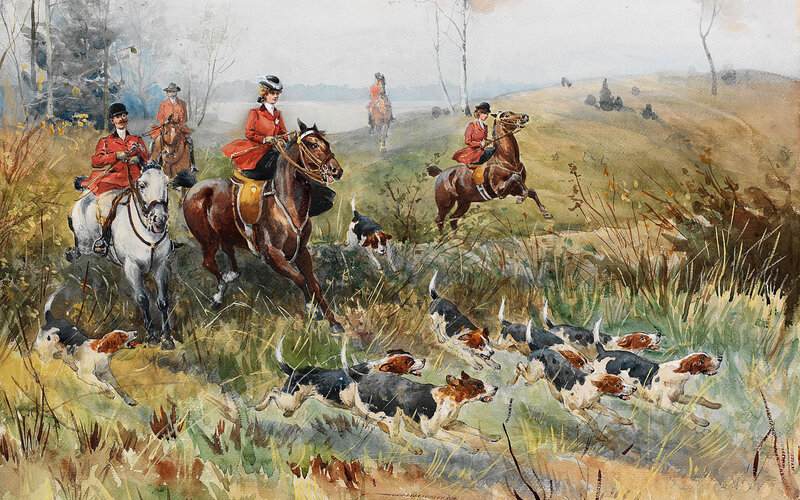 Fox Hunting Party