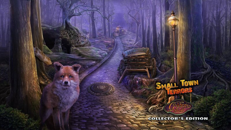 Fox in a Forest — Purple