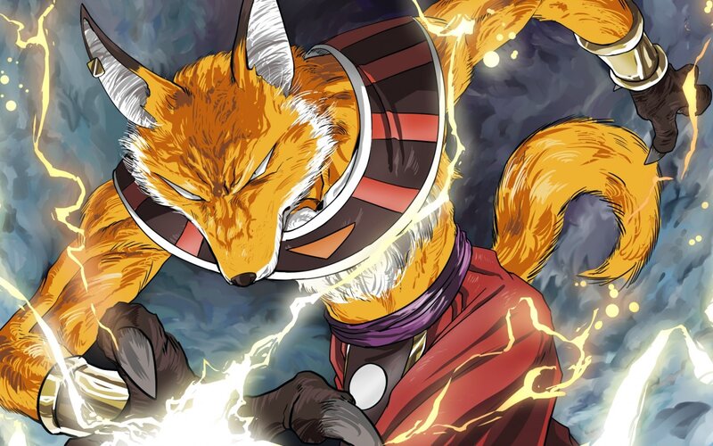 Fox-like Character in Armor