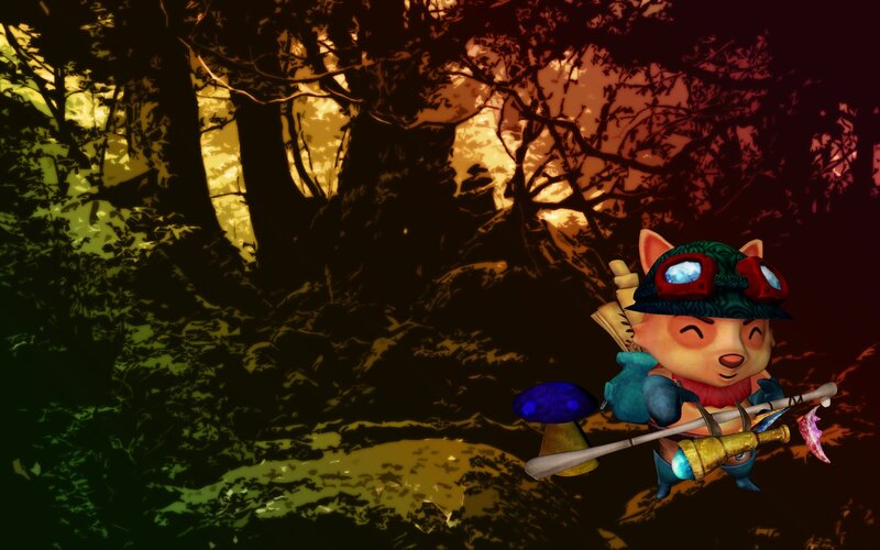 Fox-like Character in Forest — Brown