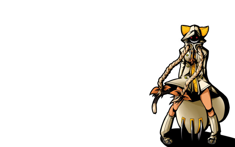 fox-like character with braids
