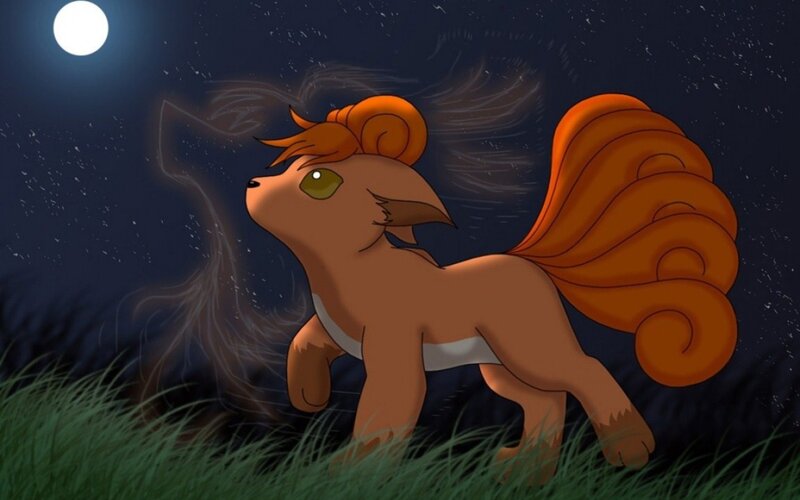 Fox-like Creature in Grass